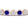 Load image into Gallery viewer, Round Cut Bezel Set Tennis Bracelet 12 Carat