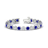 Load image into Gallery viewer, Round Cut Bezel Set Tennis Bracelet 12 Carat