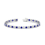 Load image into Gallery viewer, Diamond Bezel Set Tennis Bracelet 4 Carat
