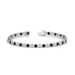 Load image into Gallery viewer, Diamond Bezel Set Tennis Bracelet 4 Carat
