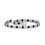 Load image into Gallery viewer, Diamond Bezel Set Tennis Bracelet 4 Carat

