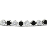 Load image into Gallery viewer, Diamond Bezel Set Tennis Bracelet 4 Carat
