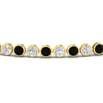Load image into Gallery viewer, Diamond Bezel Set Tennis Bracelet 4 Carat
