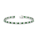 Load image into Gallery viewer, Diamond Bezel Set Tennis Bracelet 4 Carat
