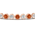 Load image into Gallery viewer, Diamond Bezel Set Tennis Bracelet 7.75 Carat
