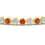 Load image into Gallery viewer, Diamond Bezel Set Tennis Bracelet 7.75 Carat
