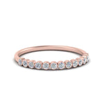 Load image into Gallery viewer, diamond-bezel-set-thin-stack-band-in-rose-gold-FDWB1408BANGLE3-NL-RG.jpg
