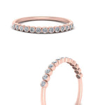 Load image into Gallery viewer, diamond-bezel-set-thin-stack-band-in-rose-gold-FDWB1408BANGLE3-NL-RG.jpg
