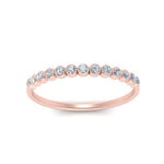 Load image into Gallery viewer, diamond-bezel-set-thin-stack-band-in-rose-gold-FDWB1408BANGLE3-NL-RG.jpg

