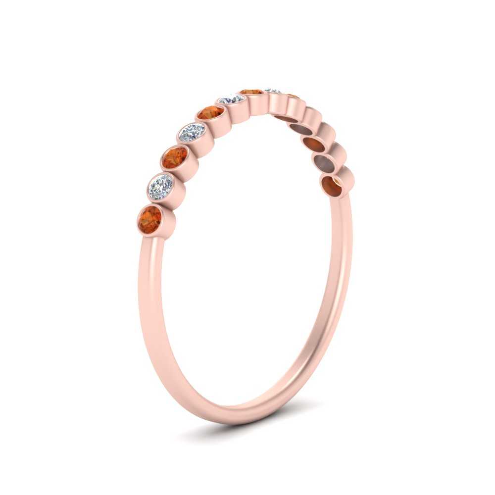 diamond-bezel-set-thin-stack-band-with-orange-sapphire-in-rose-gold-FDWB1408BGSAORANGLE3-NL-RG.jpg
