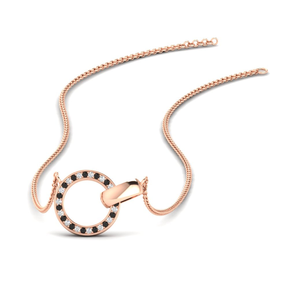 diamond-circle-loop-necklace-with-black-diamond-in-FDPD11023GBLACK-NL-RG