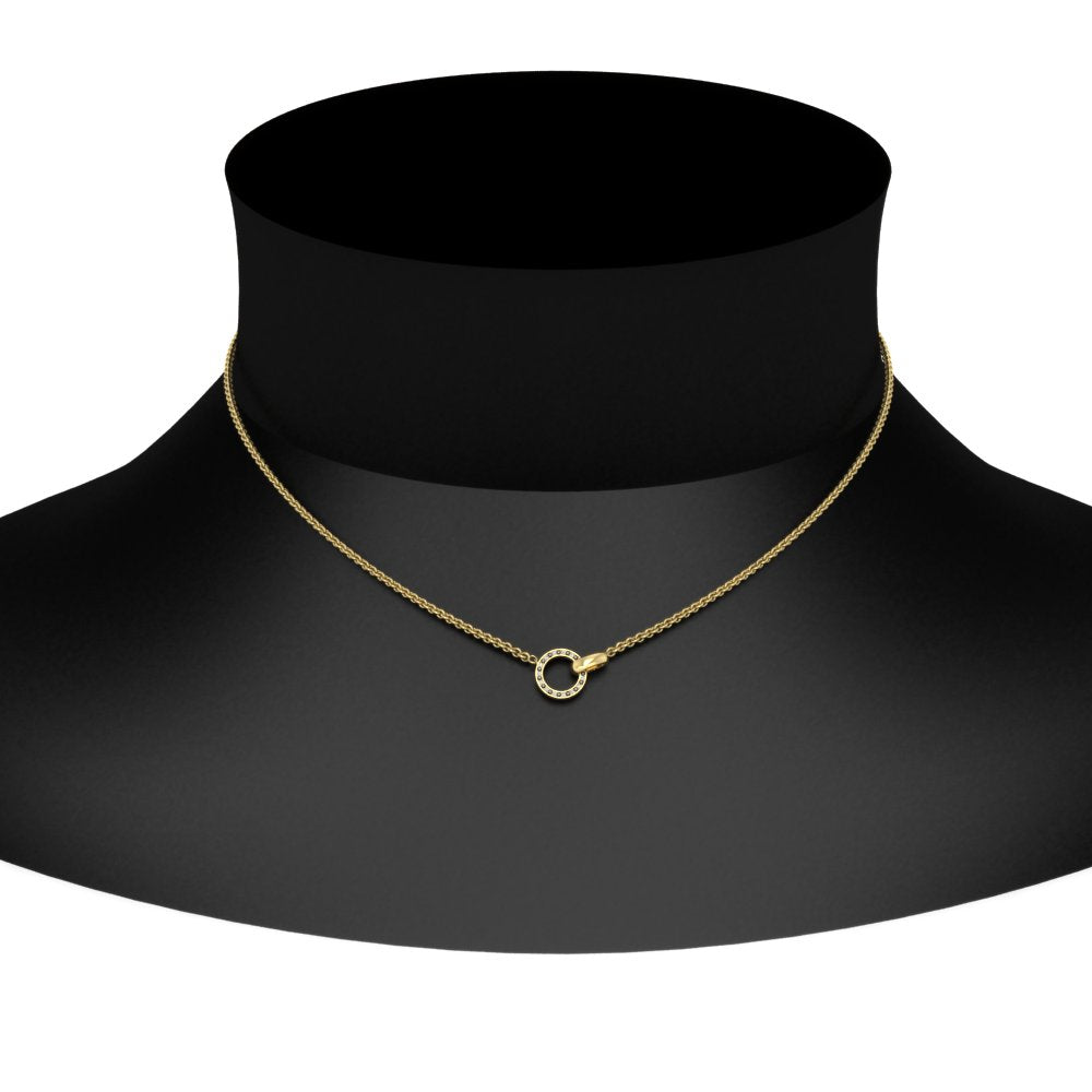 diamond-circle-loop-necklace-with-black-diamond-in-FDPD11023GBLACK-NL-YG