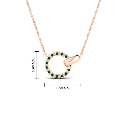 diamond-circle-loop-necklace-with-emerald-in-FDPD11023GEMGR-NL-RG