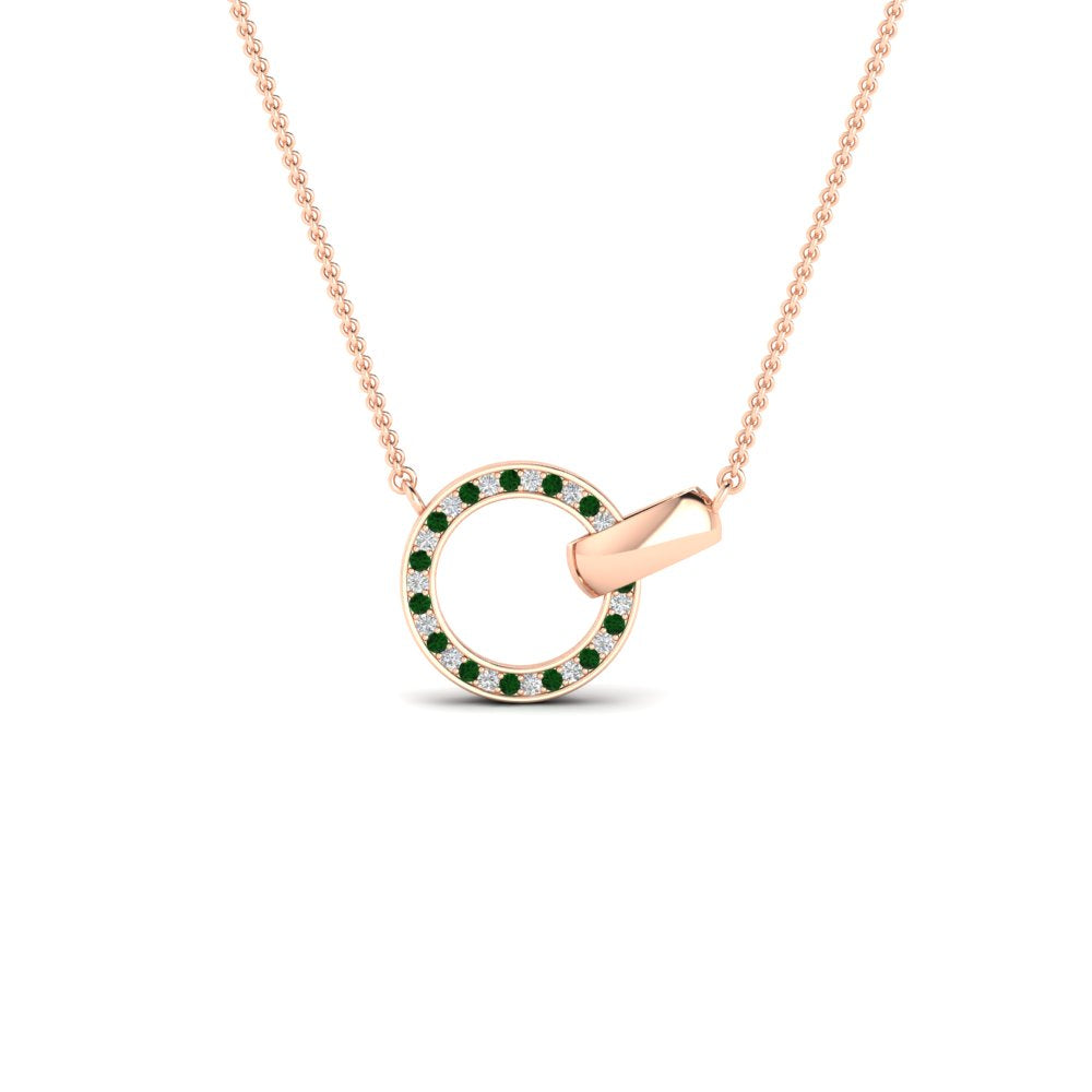 diamond-circle-loop-necklace-with-emerald-in-FDPD11023GEMGR-NL-RG