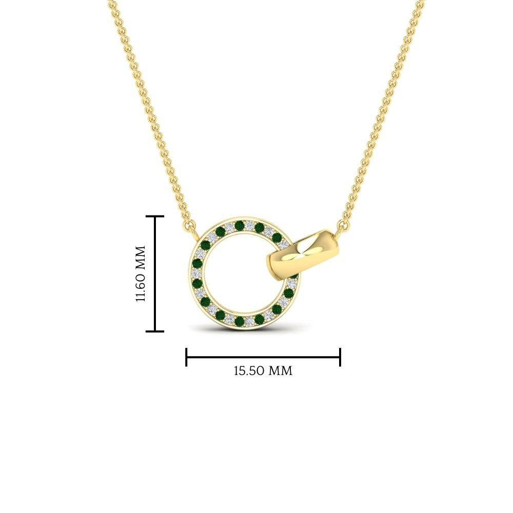 diamond-circle-loop-necklace-with-emerald-in-FDPD11023GEMGR-NL-YG