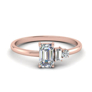 Emerald Cluster Ring