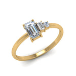 Load image into Gallery viewer, diamond-cluster-commitemt-ring-in-yellow-gold-FD9008EM-NL-YG
