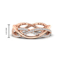 Thumbnail 2 - diamond-criss-cross-weave-wedding-band-in-rose-gold-FD11069BANGLE3-NL-RG