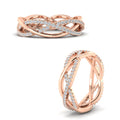 Thumbnail 3 - diamond-criss-cross-weave-wedding-band-in-rose-gold-FD11069BANGLE3-NL-RG
