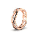Thumbnail 29 - diamond-criss-cross-weave-wedding-band-with-black-diamond-in-rose-gold-FD11069BGBLACKANGLE3-NL-RG