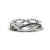 Load image into Gallery viewer, diamond-criss-cross-weave-wedding-band-with-black-diamond-in-white-gold-FD11069BGBLACKANGLE3-NL-WG