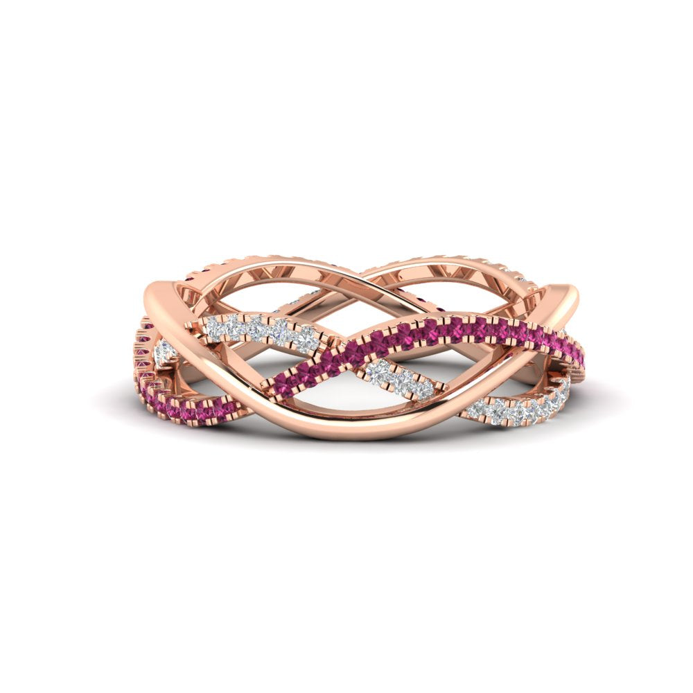 diamond-criss-cross-weave-wedding-band-with-pink-sapphire-in-rose-gold-FD11069BGSADRPIANGLE3-NL-RG