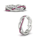 Thumbnail 43 - diamond-criss-cross-weave-wedding-band-with-pink-sapphire-in-white-gold-FD11069BGSADRPIANGLE3-NL-WG
