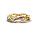 Thumbnail 73 - diamond-criss-cross-weave-wedding-band-with-pink-sapphire-in-yellow-gold-FD11069BGSADRPIANGLE3-NL-YG