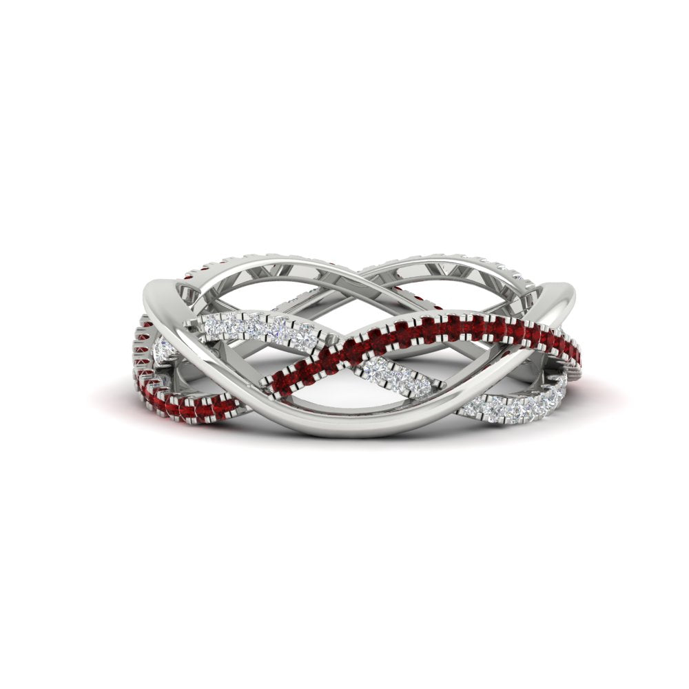 diamond-criss-cross-weave-wedding-band-with-ruby-in-white-gold-FD11069BGRUDRANGLE3-NL-WG