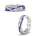 Thumbnail 38 - diamond-criss-cross-weave-wedding-band-with-sapphire-in-white-gold-FD11069BGSABLANGLE3-NL-WG