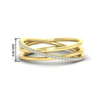 Load image into Gallery viewer, diamond-criss-cross-wedding-ring-in-yellow-gold-FD11398B-NL-YG
