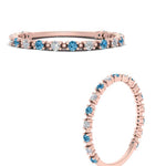 Load image into Gallery viewer, diamond-dot-thin-stacking-ring-with-blue-topaz-in-rose-gold-FD123202BGICBLTOANGLE3-NL-RG.jpg
