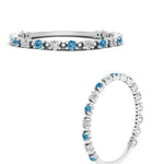 Load image into Gallery viewer, diamond-dot-thin-stacking-ring-with-blue-topaz-in-white-gold-FD123202BGICBLTOANGLE3-NL-WG.jpg

