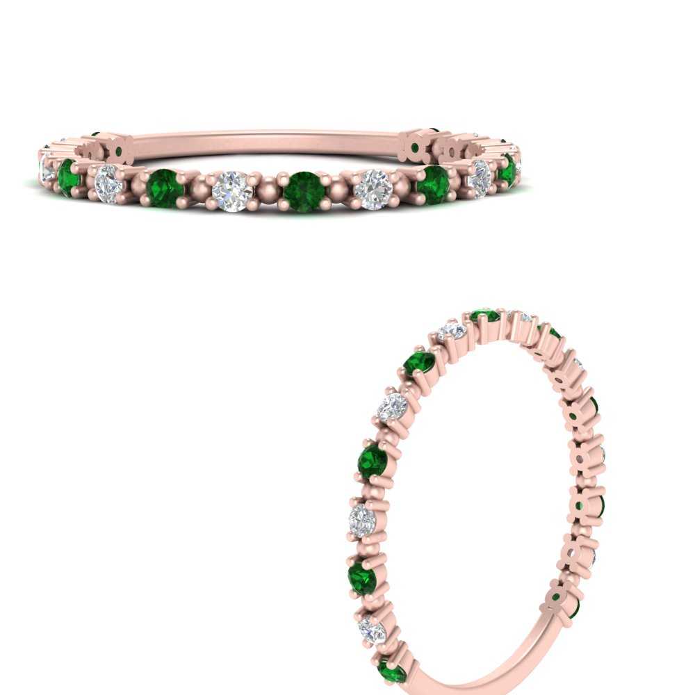 diamond-dot-thin-stacking-ring-with-emerald-in-rose-gold-FD123202BGEMGRANGLE3-NL-RG.jpg