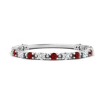 Load image into Gallery viewer, diamond-dot-thin-stacking-ring-with-ruby-in-white-gold-FD123202BGRUDRANGLE3-NL-WG.jpg
