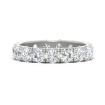 Load image into Gallery viewer, Diamond Double Prong Eternity Wedding Band 3 Carat

