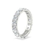 Load image into Gallery viewer, Diamond Double Prong Eternity Wedding Band 3 Carat
