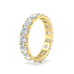 Load image into Gallery viewer, Diamond Double Prong Eternity Wedding Band 3 Carat
