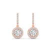 Load image into Gallery viewer, diamond-drop-halo-solitaire-round-cut-earrings-in-rose-gold-FD-EAR11129RO-NL-RG