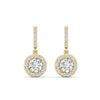 Load image into Gallery viewer, diamond-drop-halo-solitaire-round-cut-earrings-in-yellow-gold-FD-EAR11129RO-NL-YG