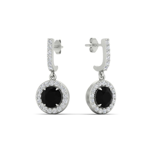 diamond-drop-halo-solitaire-round-cut-earrings-with-black-diamond-in-white-gold-FD-EAR11129ROGBLACK-NL-WG