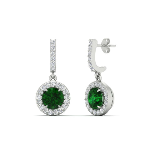 diamond-drop-halo-solitaire-round-cut-earrings-with-emerald-in-white-gold-FD-EAR11129ROGEMGR-NL-WG