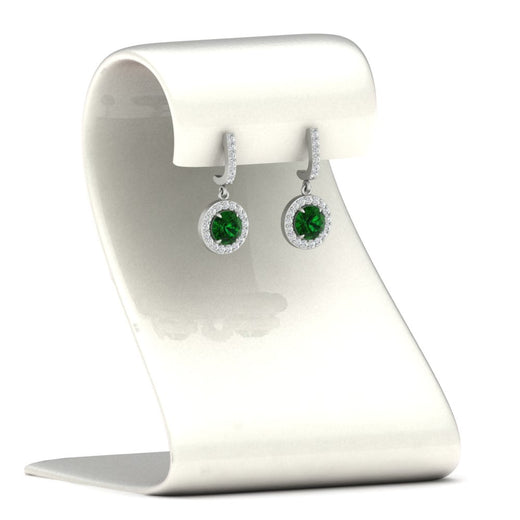 diamond-drop-halo-solitaire-round-cut-earrings-with-emerald-in-white-gold-FD-EAR11129ROGEMGR-NL-WG