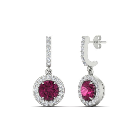 diamond-drop-halo-solitaire-round-cut-earrings-with-pink-sapphire-in-white-gold-FD-EAR11129ROGSADRPI-NL-WG