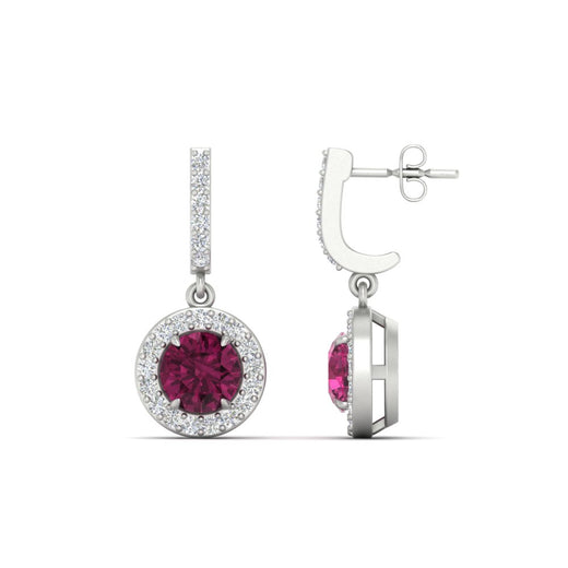 diamond-drop-halo-solitaire-round-cut-earrings-with-pink-sapphire-in-white-gold-FD-EAR11129ROGSADRPI-NL-WG