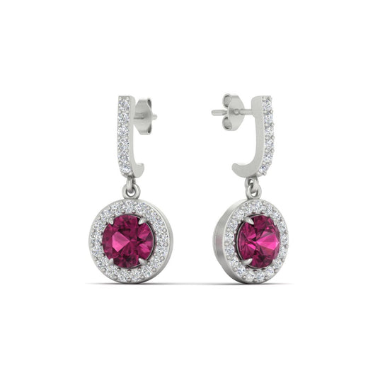 diamond-drop-halo-solitaire-round-cut-earrings-with-pink-sapphire-in-white-gold-FD-EAR11129ROGSADRPI-NL-WG