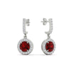 Load image into Gallery viewer, diamond-drop-halo-solitaire-round-cut-earrings-with-ruby-in-white-gold-FD-EAR11129ROGRUDR-NL-WG