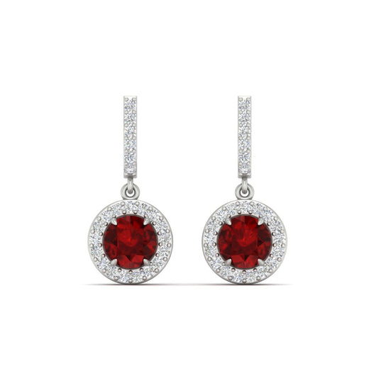 diamond-drop-halo-solitaire-round-cut-earrings-with-ruby-in-white-gold-FD-EAR11129ROGRUDR-NL-WG
