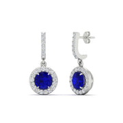 diamond-drop-halo-solitaire-round-cut-earrings-with-sapphire-in-white-gold-FD-EAR11129ROGSABL-NL-WG