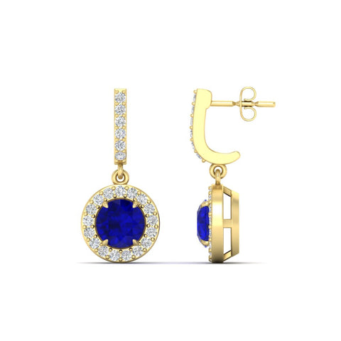diamond-drop-halo-solitaire-round-cut-earrings-with-sapphire-in-yellow-gold-FD-EAR11129ROGSABL-NL-YG